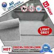 Fabric Felt Edge Car Carpet Speaker Subwoofer Grills Wrap Underfelt Mat AU (for: Isuzu)