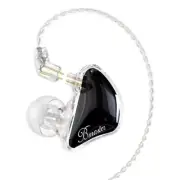 Bmaster 2-Pin Triple Drivers in Ear Monitor Headphone with Two Black-2Pin
