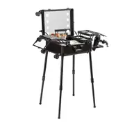 Professional Rolling Makeup Train Case Cosmetic Storage Free Standing