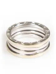 White Gold B.Zero1 Three Band Ring