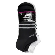 Adidas Women’s Superlite Climalite Compression 6 Pairs Sz 5-10 Black, White