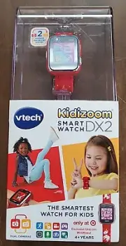 VTECH KIDIZOOM SMART WATCH DX2 80-193820 - RED - NEW SEALED