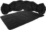 TOKIDNY 1 Set Car Seat Protector Heavy Duty Covers for Front Back Seats Easy Installation Complete Coverage with Headrest Waist Support Compatible with Various Models