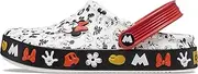 [Crocs] Kids' Sandals, Toddler, Mickey, Off-Coat, Clogs, White