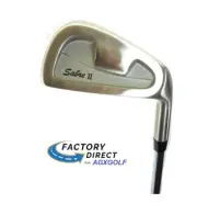 AGXGOLF Sabre #3 iron CADET Length (38 inch) SENIOR Flex Steel Shaft; USA Built!