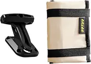 Quick Release ycle Under Seat Seat Bag Bike dle Tool Roll Bag with dle Mount Desert Color