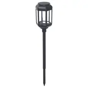 SOLVINDEN LED solar-powered ground stick, outdoor/clear black