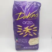 DaVinci Orzo Signature Pasta Italy Import 16 Oz Bag EXP 04/27