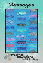 Messages Quilt Pattern-A Fat Quarter Qui8lt