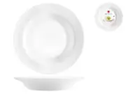 Bormioli Rocco Grangusto Set 6 Dishes Pasta, Opal, 29,5 CM White