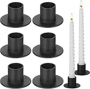 PartyKindom 8 Pcs Candle Holders Bulk Minimalist Taper Candle Holders for Stable Table Centerpiece for Parties Weddings Dinners and Decorations
