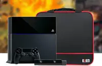 在飛比找樂天市場購物網優惠-ps4收納包 SONY索尼PS4包BUBM收納包SLIM游戲