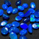 LOSTUNE 適用於 KALIMAYA 藍色蛋白石 AFFRIKA 特殊 TANDOM 戒指尺寸 10-12