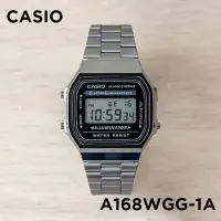 在飛比找Yahoo!奇摩拍賣優惠-【金台鐘錶】CASIO 卡西歐 簡約電子錶 方型 鋼帶 復古