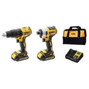 DeWALT 2 Piece 18V Brushless Combo Kit