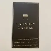 NEW Target Bullseye Playground Laundry Apothecary Labels Organization Set Of 43