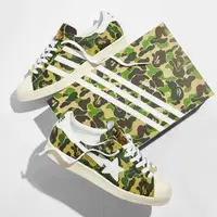 在飛比找蝦皮購物優惠-adidas SUPERSTAR 80s BAPE 綠迷彩 