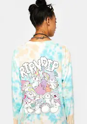 [RIPNDIP] Kaleidoscope Tie Dye Long Sleeve Tee