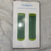 2 Geekpure Scale Inhibition Carbon Block 10" Reverse Osmosis Filter 1/4" Port