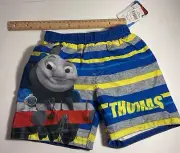 Thomas and Friends Tank Train swim trunks suit Boys Size 2T NWT #81