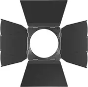 RAYWE LB-01 8 Inch LED Video Light Modifier Barn Door with Bowens Mount for Video Photography Portrait