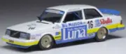 IXO 1:43 Scale Volvo 240 #16 ETCC Monza 1984 U.Granberg/ G.Petersson
