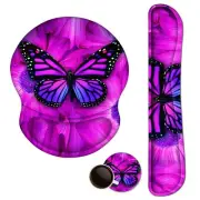 Ergonomic Mouse Pad with Wrist Rest, Comfortable Keyboard Wrist Rest, Memory ...