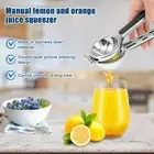 Lemon Squeezer Stainless Steel Lemon Juicer Reusable Lemon Juicer Squeezer Rogvm