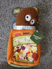 Bark The Great Outadoors Plush Tail Mix Dog Toy New