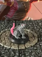 Giant Rat printed painted miniature Dungeons & Dragons D&D familiar druid medium