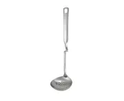 Soup Spoon Multi-function Dishwasher Safe BPA free Stainless Steel Straining Ladle Serving Cooking Skimmer Utensil Spoon for Kitchen-3