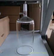 2000ml 24/40 Glass Buchner Funnel W/ 110mm Pore Plate 2 Litre Lab Glassware