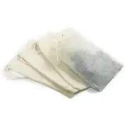 Set Of 8 Reusable 5” Muslin Tea Brew Bags. Steep teas, herbs, soups & more. New