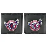 NRL Mudflaps Manly - 280mm Drop X 300mm Width