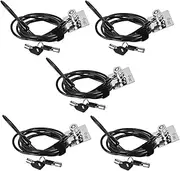 I3C Laptop Cable Lock Hardware Security Cable Lock Anti Theft Combination Lock, Laptop-Computer-Security-Locks (5Pack)