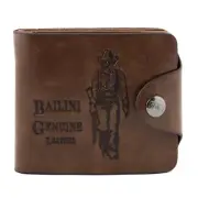 Men Hunter Leather Bifold Wallet ID Card Holder Purse Billfold Clutch Handbag US