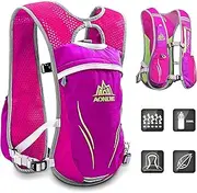HINATAA Hydration Pack Backpack,5.5L Running Hydration Vest Marathon Running Vest for Women and Men Lightweight Trail Running Backpack