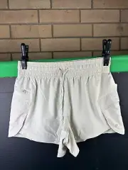 Layer 8 Ladies Lightweight Mandy Woven Hiking Shorts Size M Silverlining