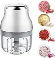 Electric Mini Garlic Chopper Food Processor 250ml Garlic Mincer