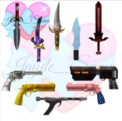 ROBLOX Classic Bundle Godly MM2 Murder Mystery 2! (READ DESC)