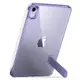 ESR 雅置 2021 iPad mini 6 (8.3 吋) 折疊式支架保護殼, 紫邊/全透