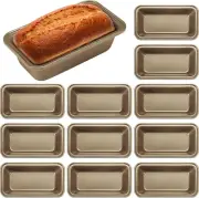 12 Pcs Mini Loaf Pan for Baking Bread Non Stick Small Banana Bread Tins 6.1 X 3.