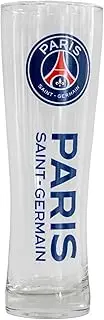 FOCO Official Licensed Paris Saint-Germain FC Football Word Mark Slim Pint Glass