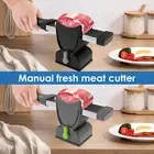 Fresh Meat Slicer Stainless Steel Manual Fresh Meat Cutter Efficient Meat DrWeR