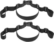 Kisangel 2Pcs Adjustable High Chair Straps for Stroller Convenient and Practical Replacement Straps for Pushchair Easy to Install Safety Harness for Wide