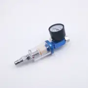 1/4" Spray Gun Air Regulator Gauge Air Pressure Regulator Paint Gun Filter