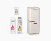 Waste & Recycling Bin Totem 40L Set Stone | Joseph Joseph AU