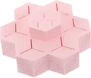 PENIKOKO Silicone Lipstick Holder Organizer Durable Multi-compartment Makeup Storage Case for Lip Gloss Brushes Eyebrow Pencils Stylish Vanity Accessory for Home Professional Use