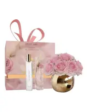 [Vicky Yao] Natural Touch Baby Pink 12 Alice Roses & Jasmine Magnolia Fragrance 50ml