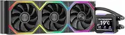 ICOLER Astroshell V2G 360 Argb Water Cooling CPU Cooler|3 * 120mm PWM Fans with 2000RPM|LCD Digital Display Screen|Lower Noise ≤32DBA|for Intel LGA1851/1700/1200/115X AMD AM4/AM5 (Black, 360mm)